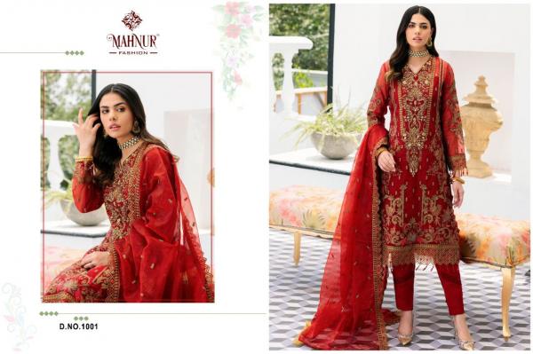 Mahnur 6 Bridal Wear Georgette Designer Salwar Suits Collection